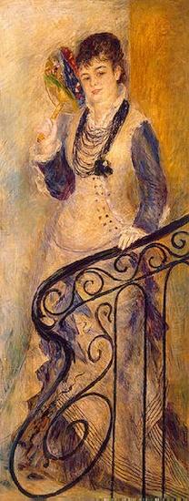 Pierre-Auguste Renoir Femme sur un escalier china oil painting image